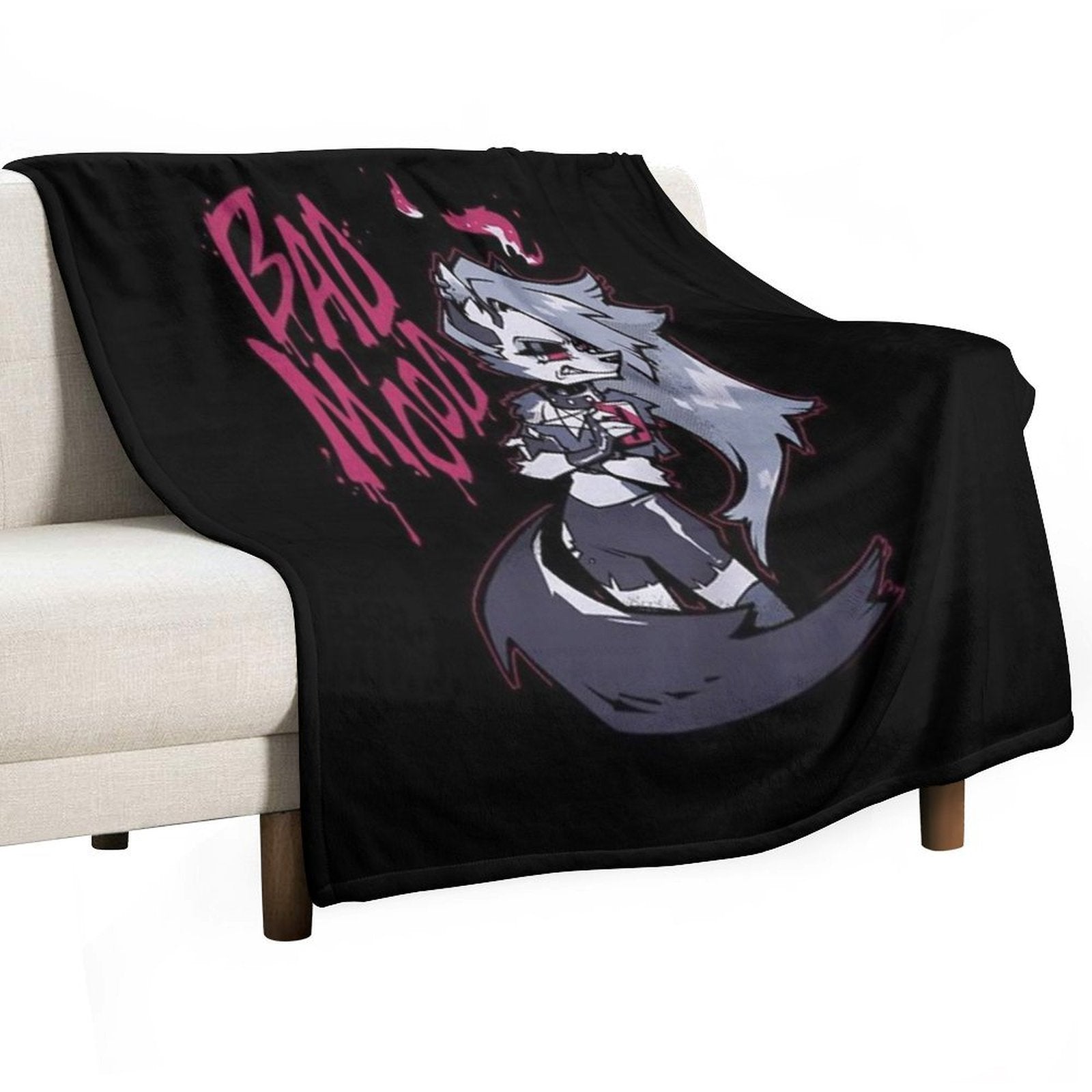 Helluva Boss Loona Anti-pilling Throw Blanket