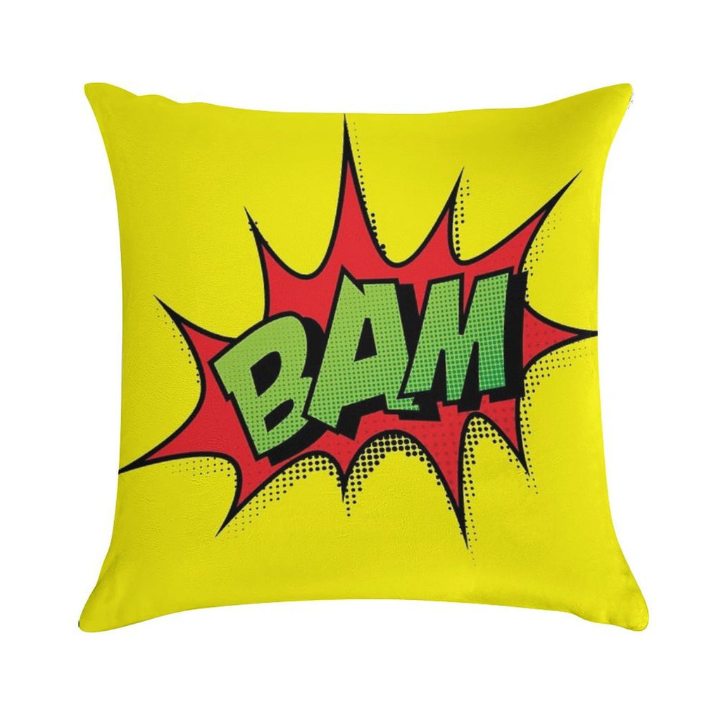 Bam Soft Bedroom Essential Throw Pillow