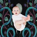 Serpent Moon All-season Throw Blanket