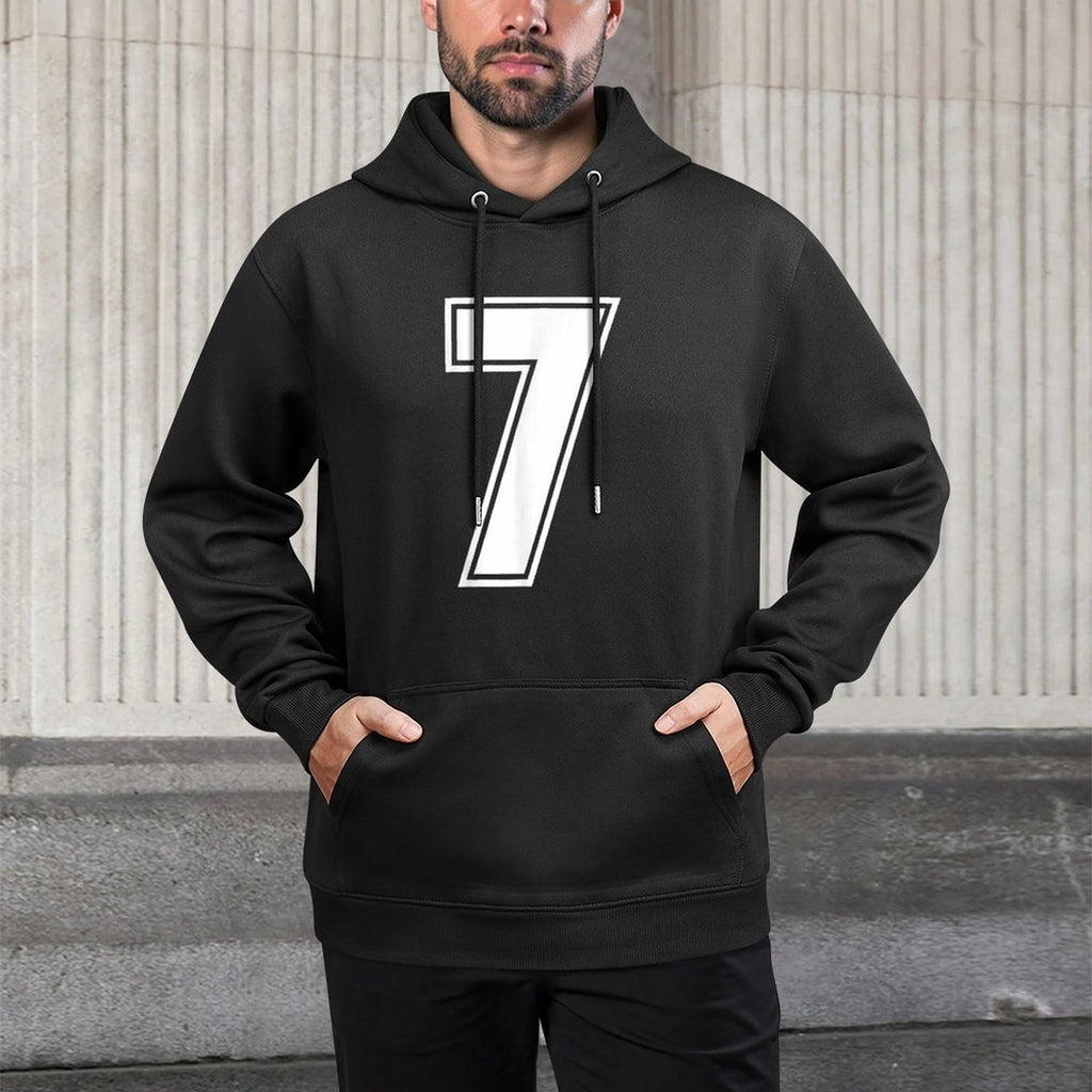 6 7 Seven Couples Costume Funny Meme Cotton-Polyester Blend Hoodie