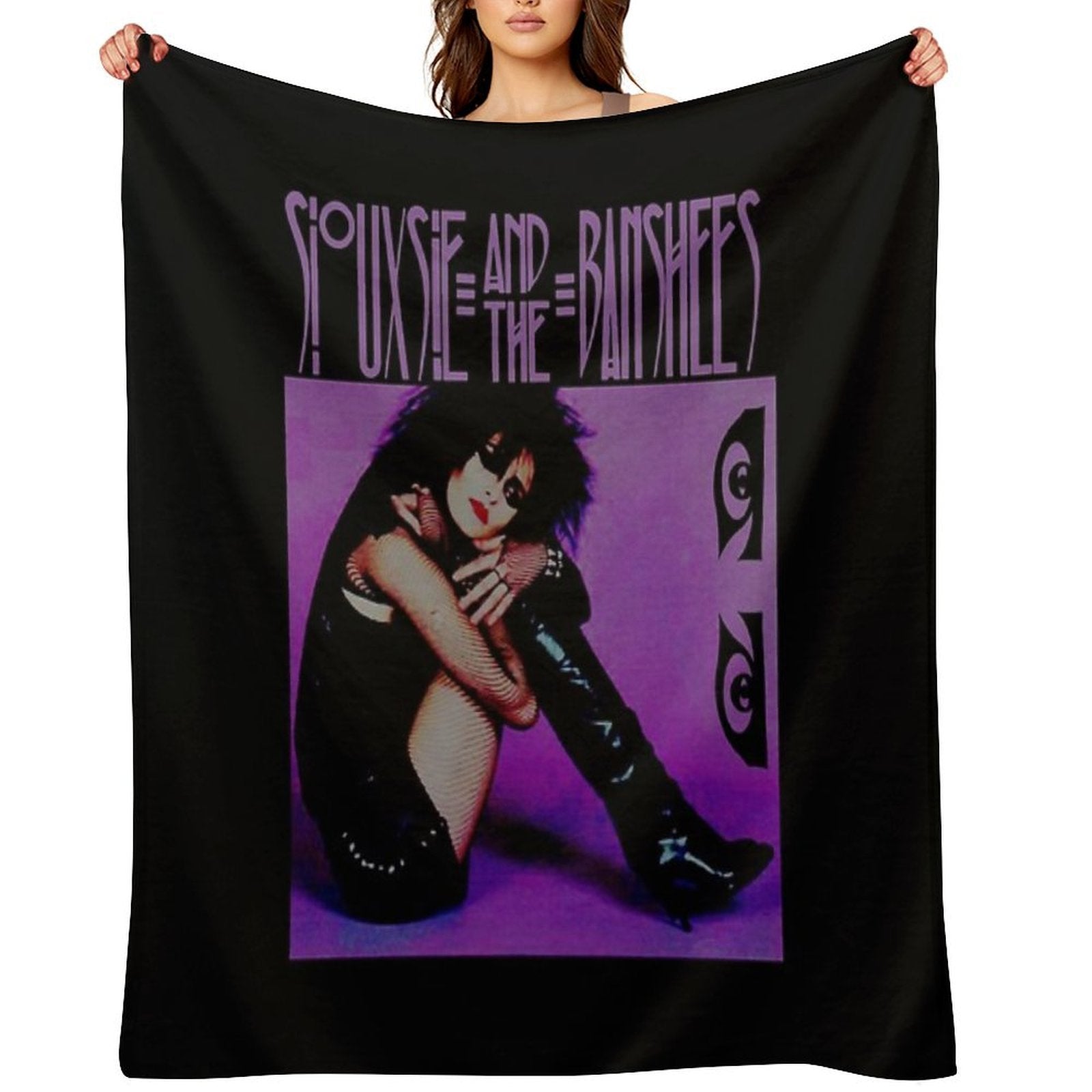 Siouxsie And The Banshees Machine-washable Throw Blanket