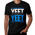Vintage Yeet Apparel Funny Saying Men Women Kids  Cotton T-Shirt