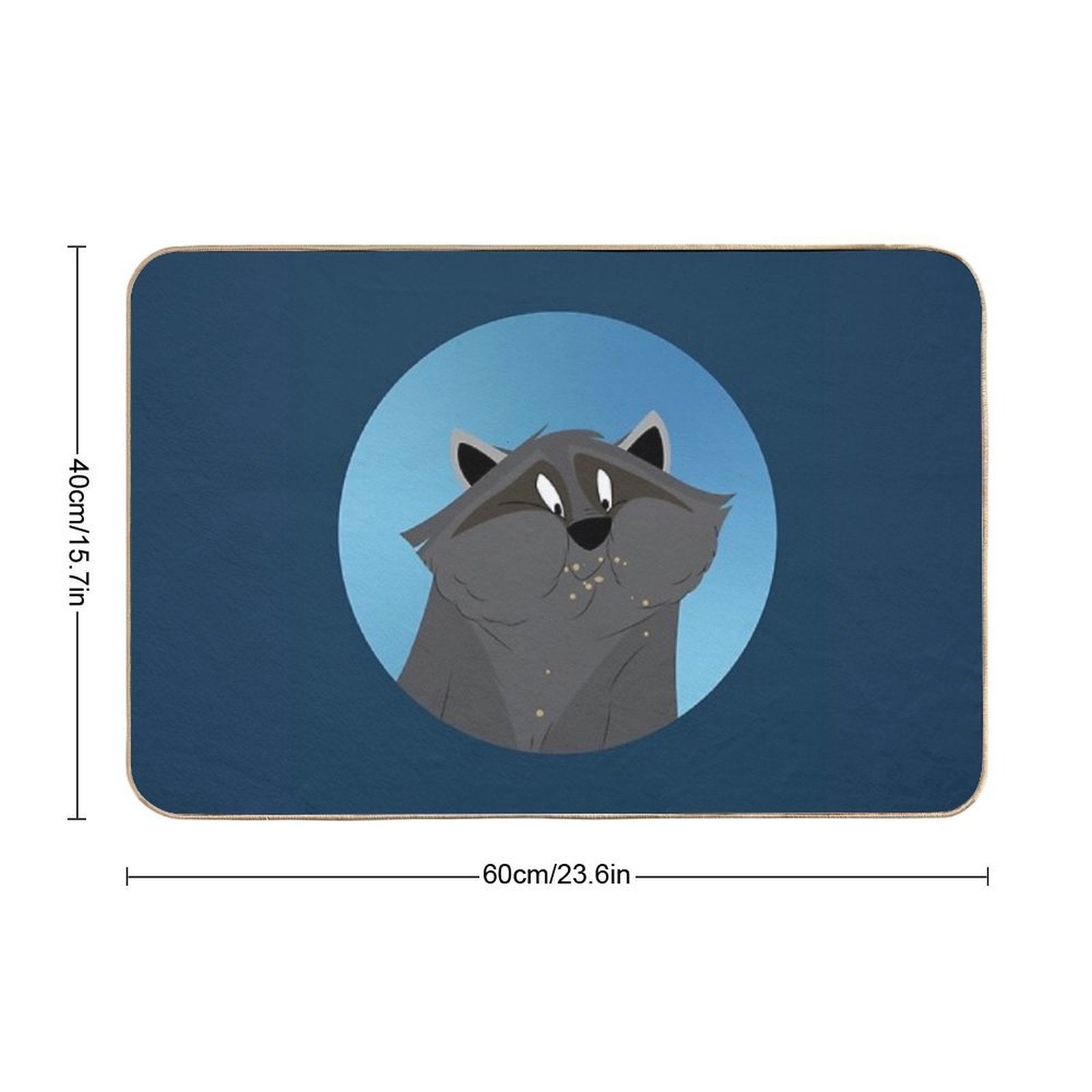 Meeko Pocahontas  Pet-Safe Bath Mat