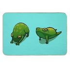 Yoga Frog  Dirt-Trapping Bath Mat