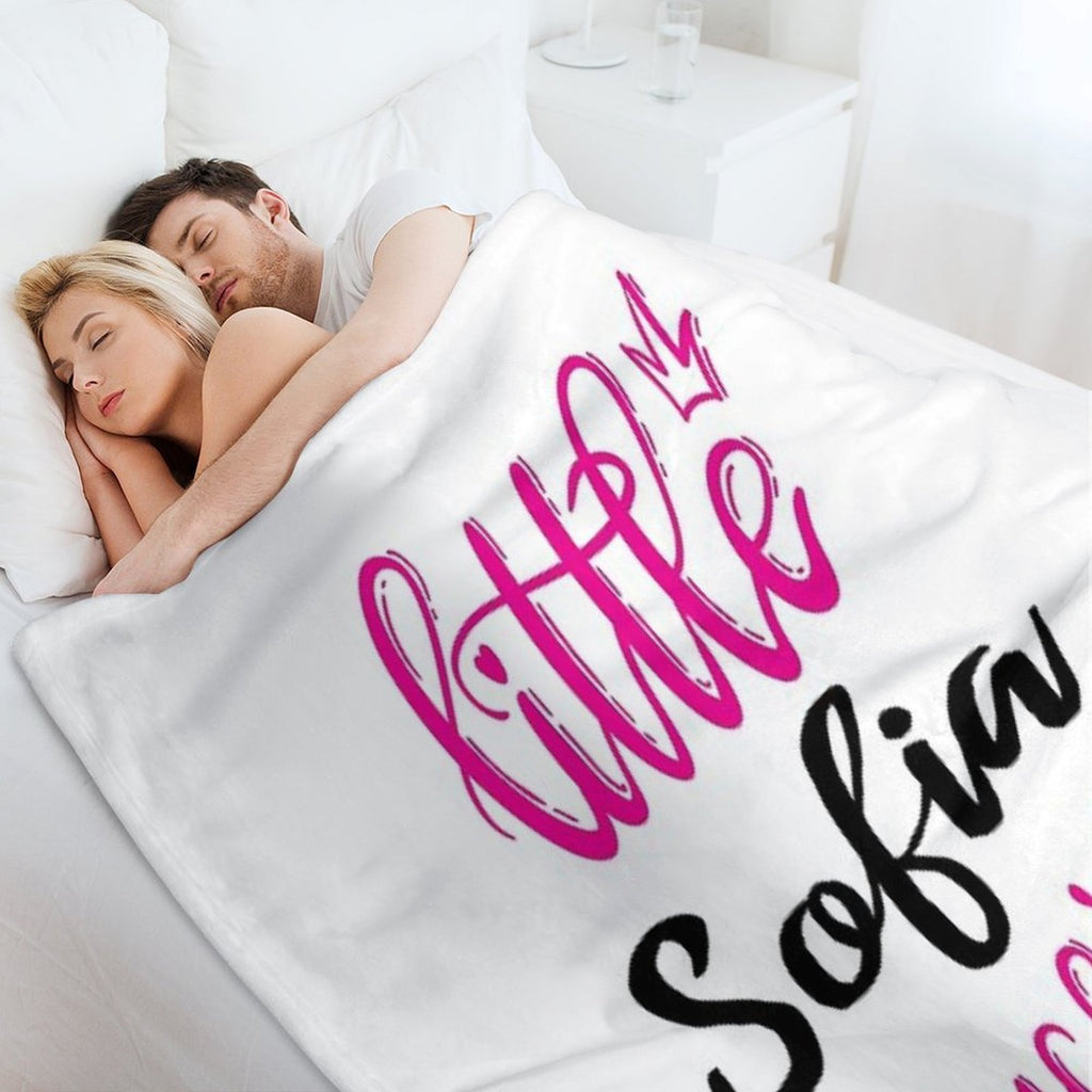 Little Sofia Princess Gift-ready Throw Blanket