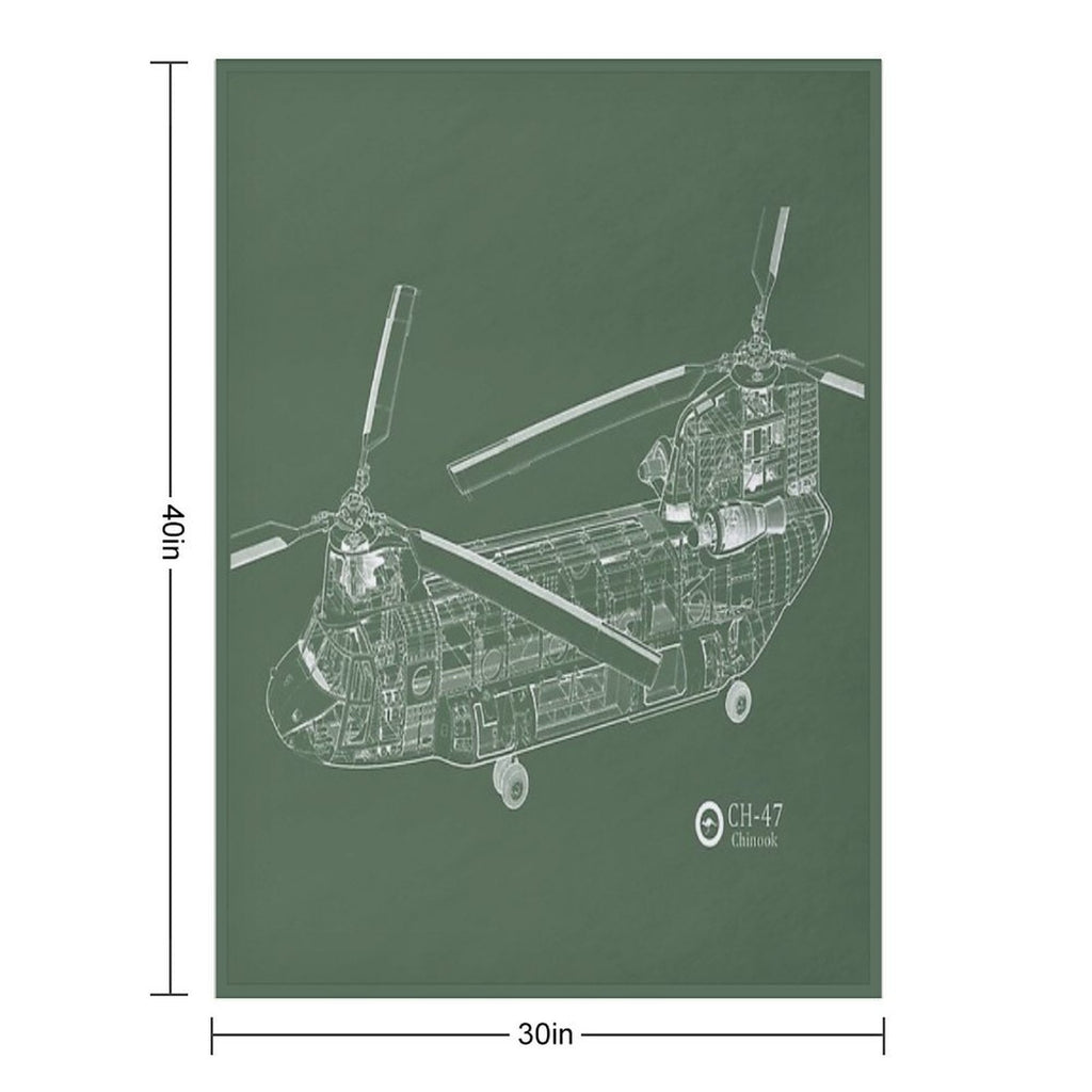 CHINOOK Versatility Throw Blanket