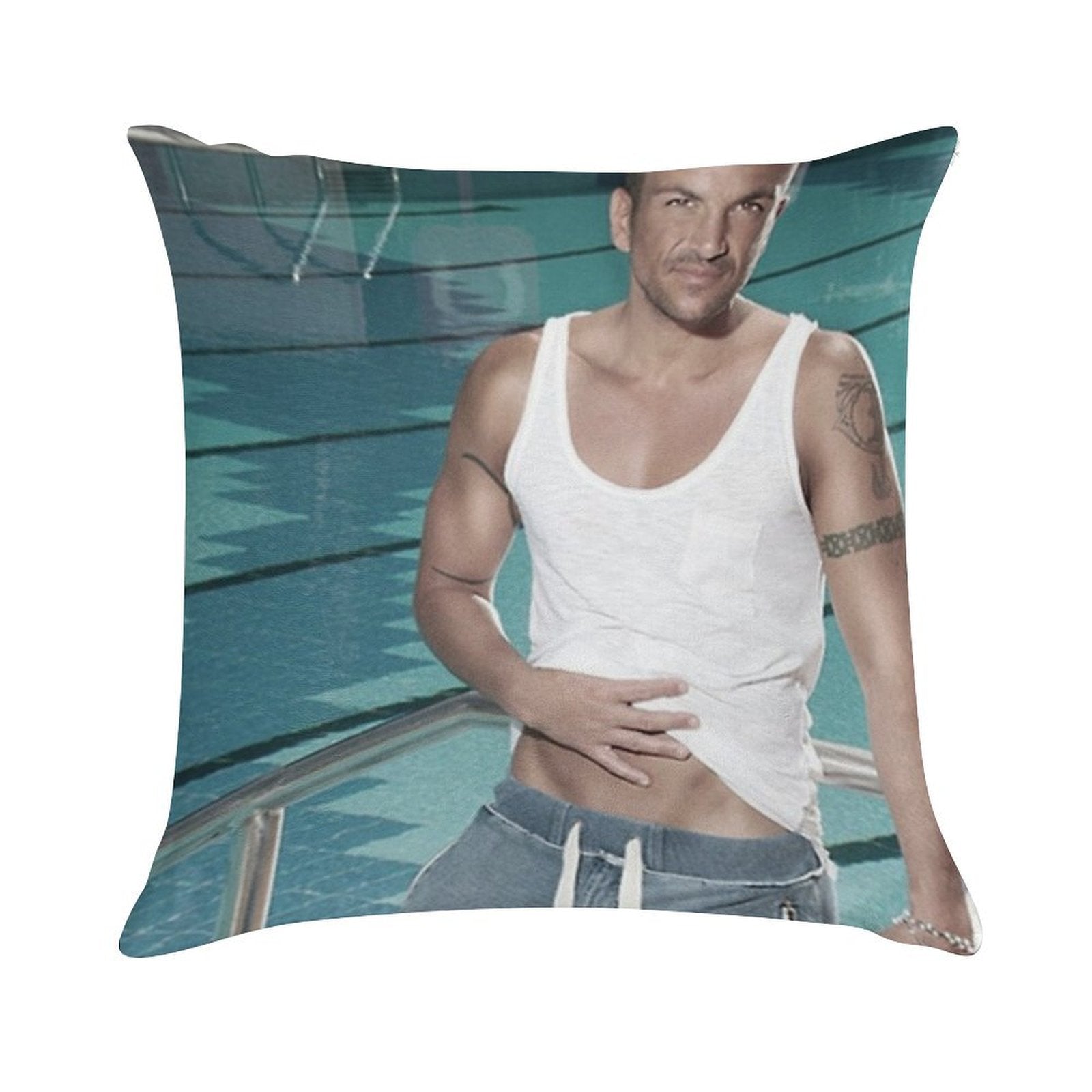 Peter Andre Soft Multiple Sizes Throw Pillow