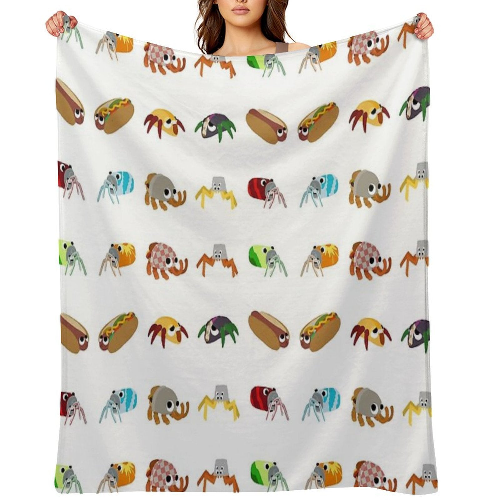 Bugsnax - Fast Food Pack All-season Throw Blanket