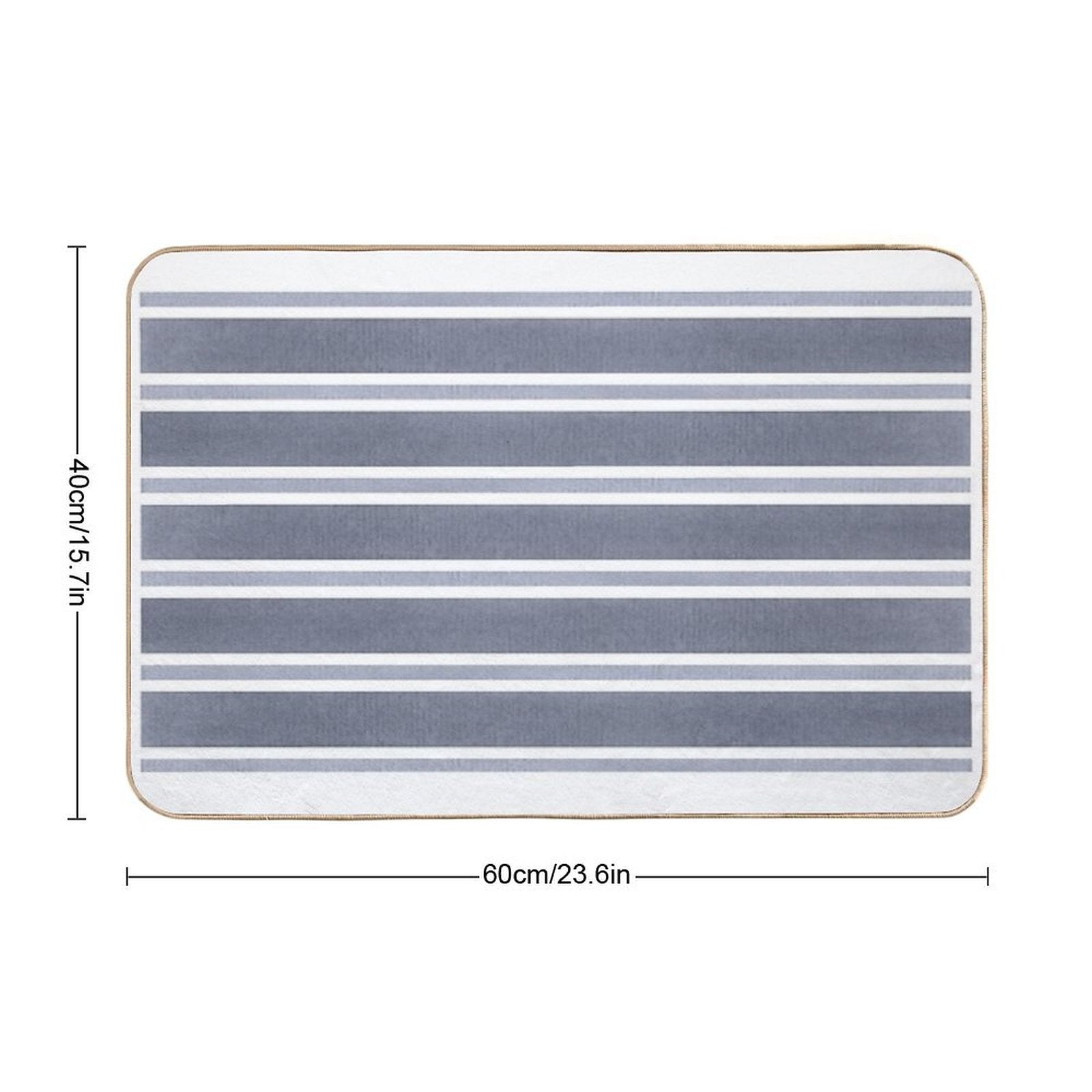 Deep Blue  Multi-Purpose Bath Mat