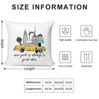 New York Girl Soft Warmth Comfort Throw Pillow