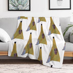 Banana Charles Leclerc Compact Throw Blanket