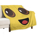 Peely Victory Royale Banana Easy Care Throw Blanket