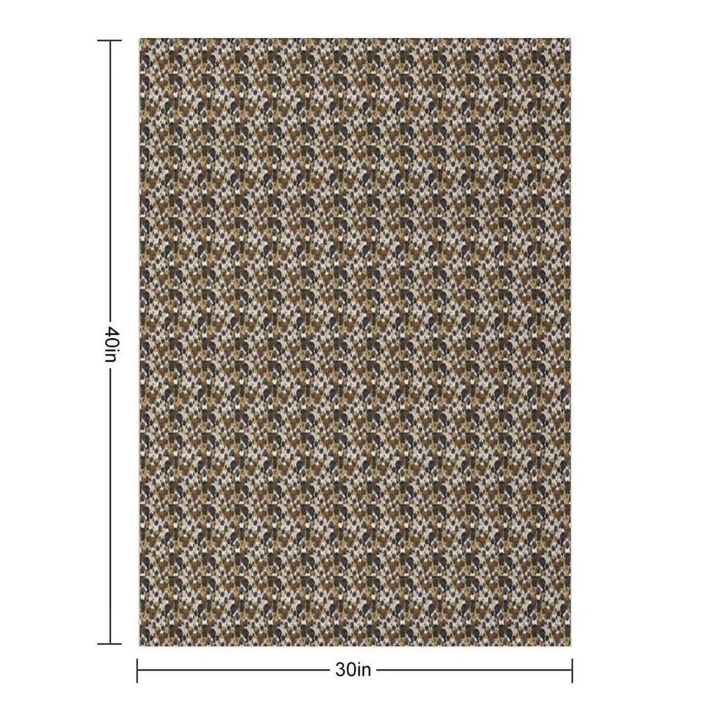 Pugs Pugs Pugs Anti-pilling Throw Blanket