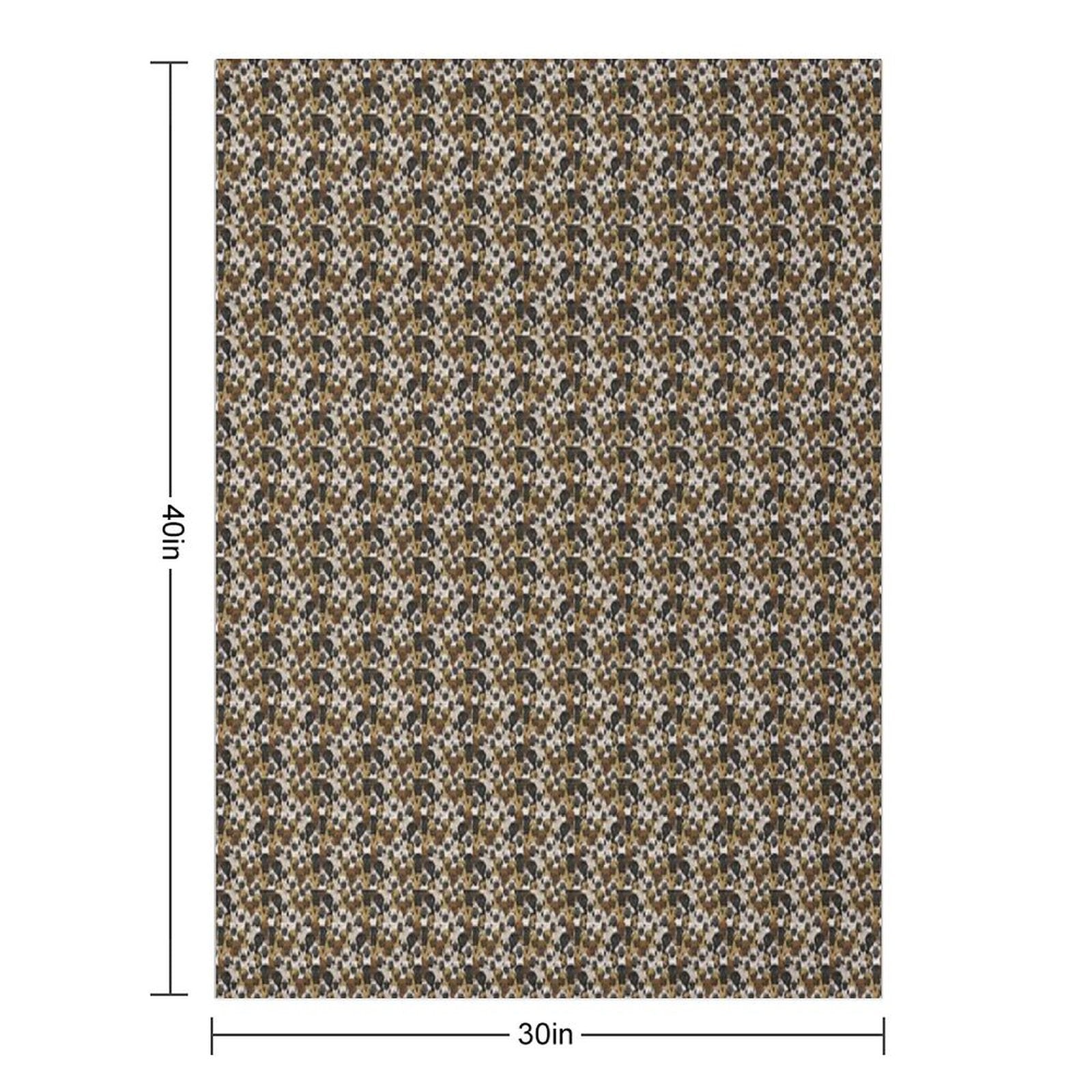 Pugs Pugs Pugs Anti-pilling Throw Blanket