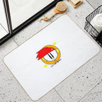 Darwin Spark Character Logo Durable Bath Mat