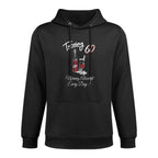60th Birthday Gift Funny Turning 60 Wine Women Adjustable Hood Hoodie