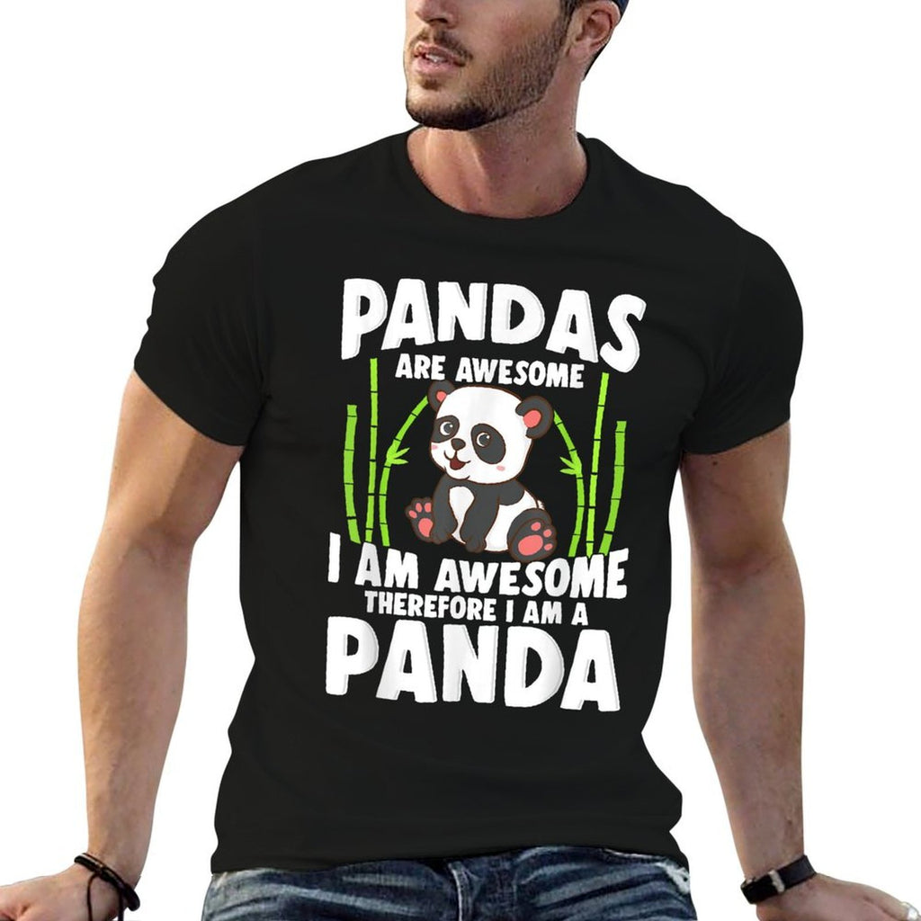 Panda Cute Panda Tshirt Pandas Are Awesome Panda Bear  Quick-drying T-Shirt