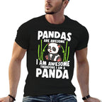 Panda Cute Panda Tshirt Pandas Are Awesome Panda Bear  Quick-drying T-Shirt