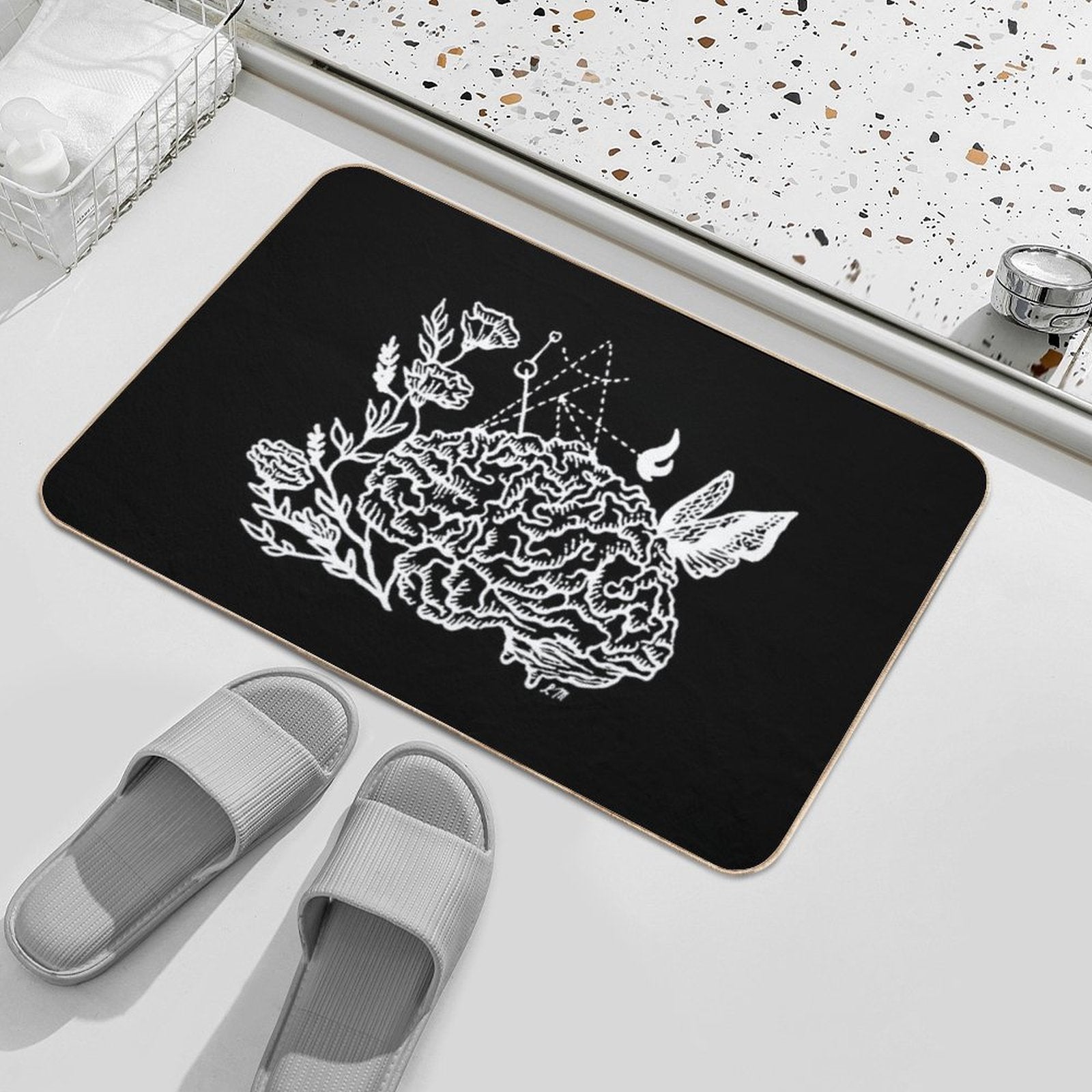 Neurodiversity II  Repositionable Bath Mat