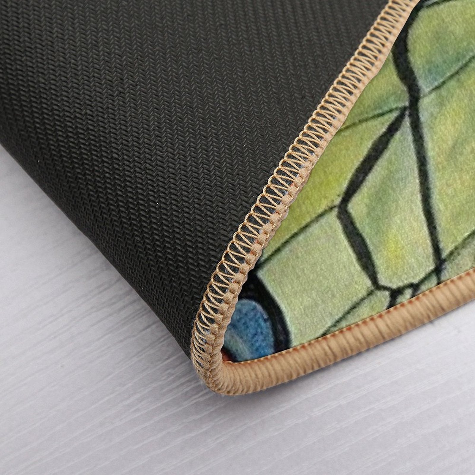 LIFE  Vintage 1923 Flapper Butterfly Print  Long-Lasting Bath Mat