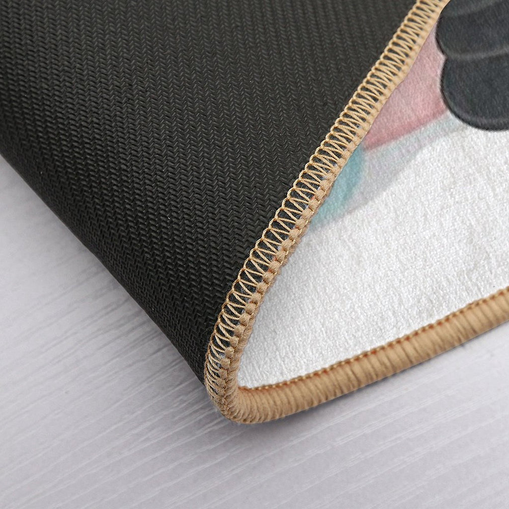 Wellness And Spa Still Life Concept, Vector Illustration  Eco-Friendly Bath Mat