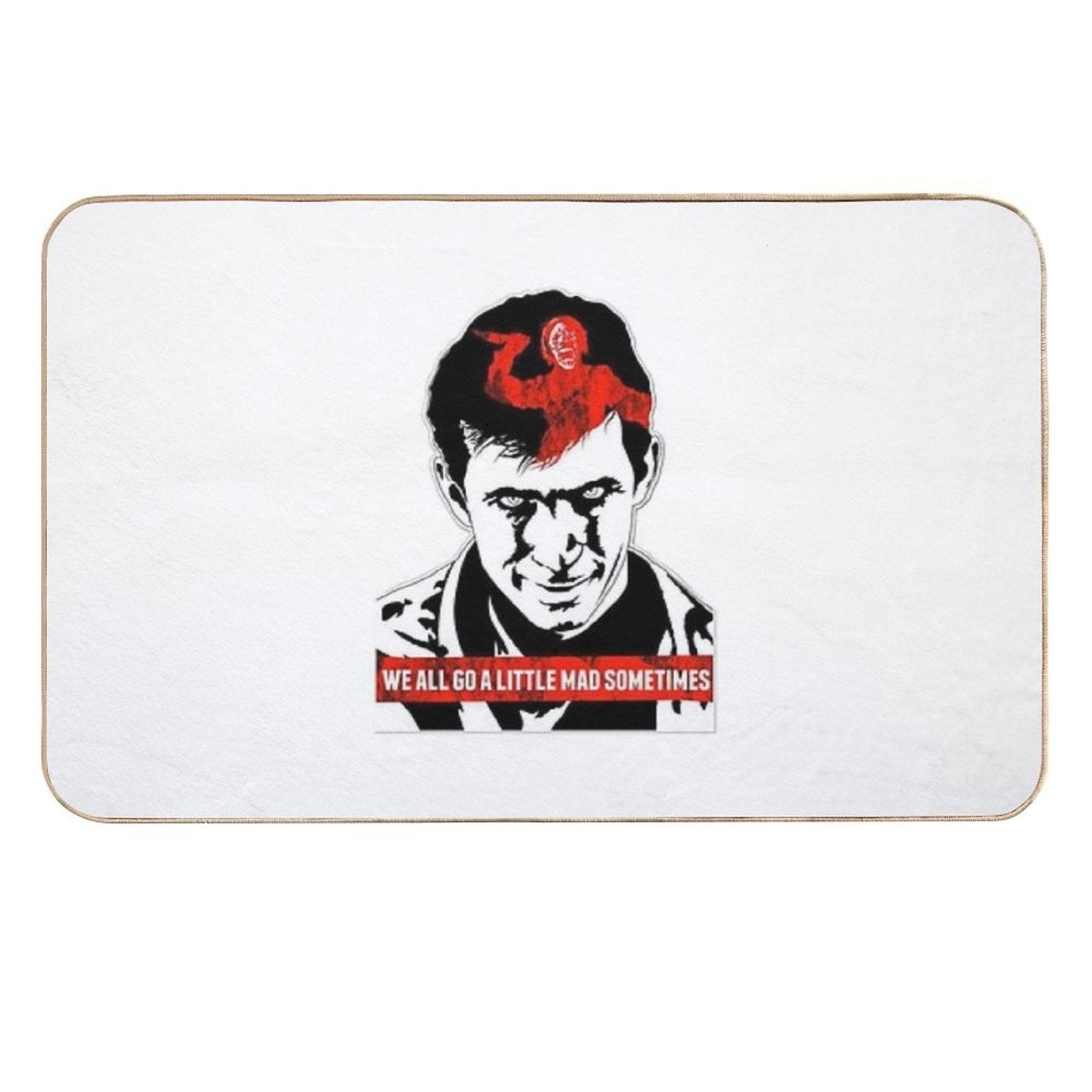Norman Bates Psycho  Easy To Clean Bath Mat