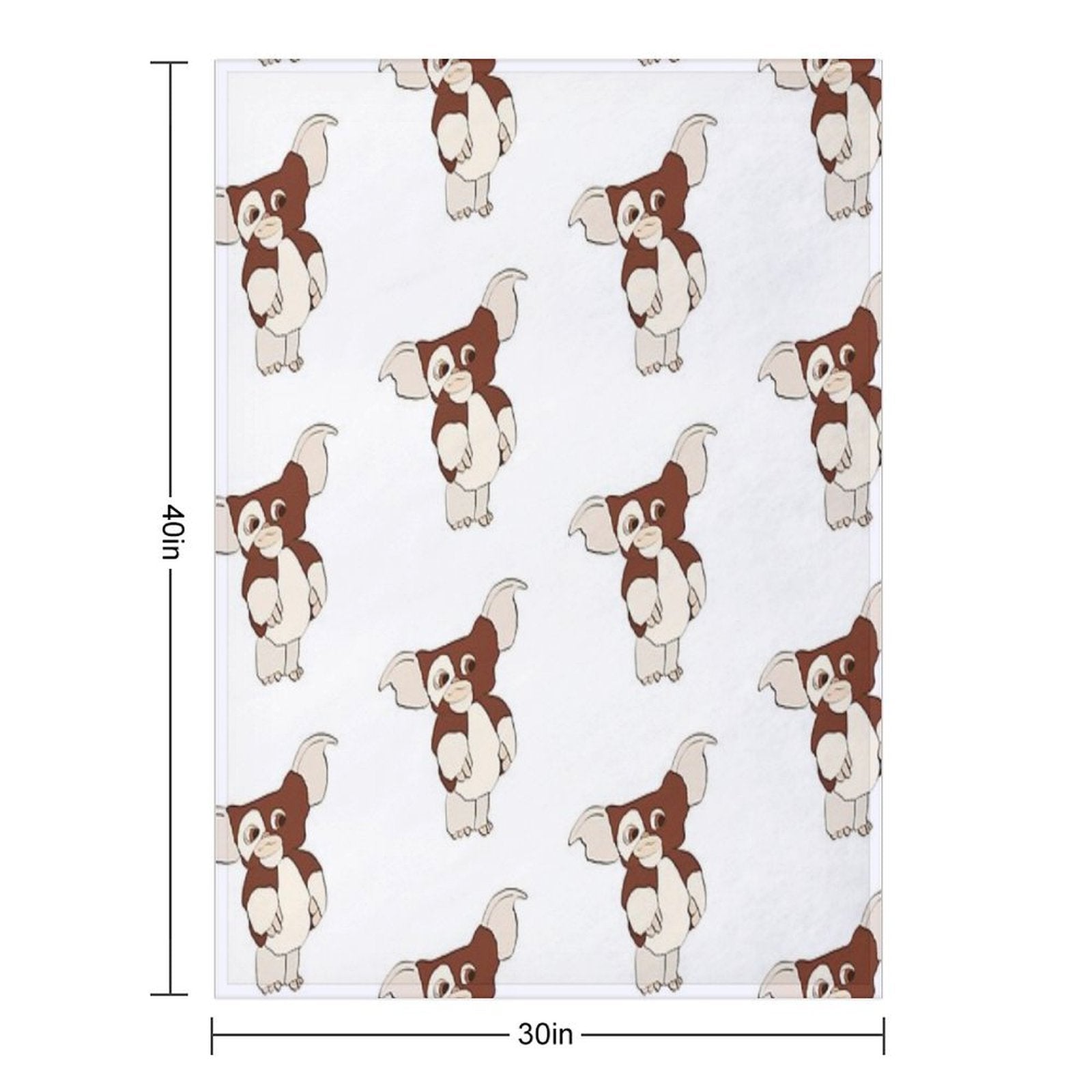 Gizmo All-season Throw Blanket