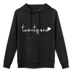 Twenty-One, 21 Years Old, Cute For Women Her 21st Birthday Unisex Design Hoodie