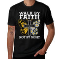 Walk By Faith Christian Women Girl Jesus Love You God Sister  Versatile T-Shirt