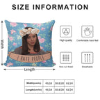 I Hate People - April Ludgate Soft Style Accent Throw Pillow