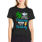 Todays Forecast Cruising with A Chance of Drinking Cruise  Moisture-wicking T-Shirt