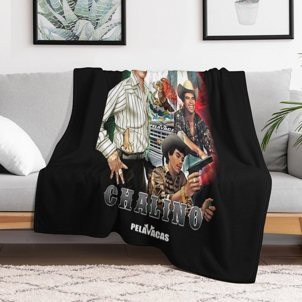 Chalino Mexican Singer #07 Shrink-resistant Throw Blanket
