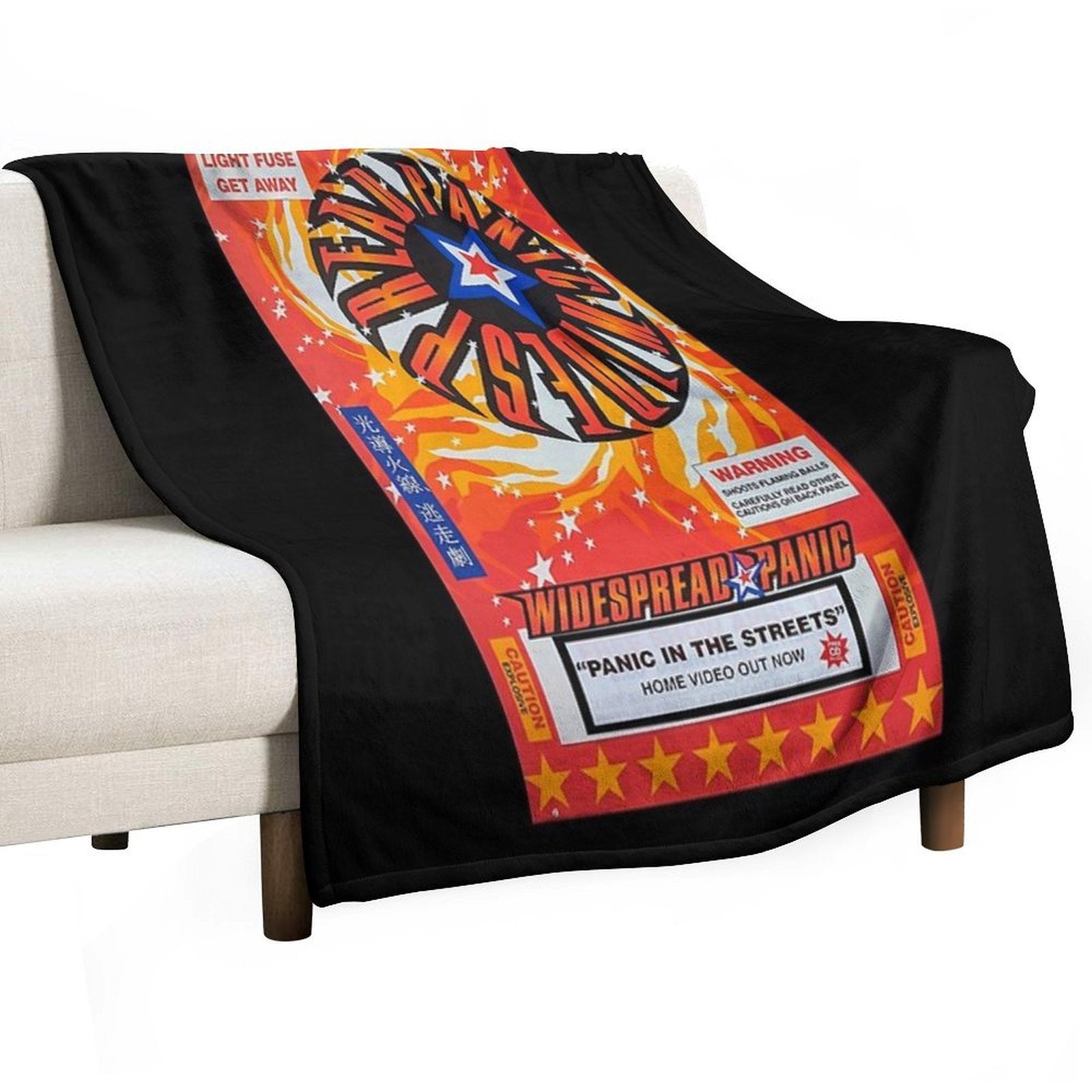 I Don't Want To Spend This Much Time On Widespread Panic How About You Wrinkle-free Throw Blanket