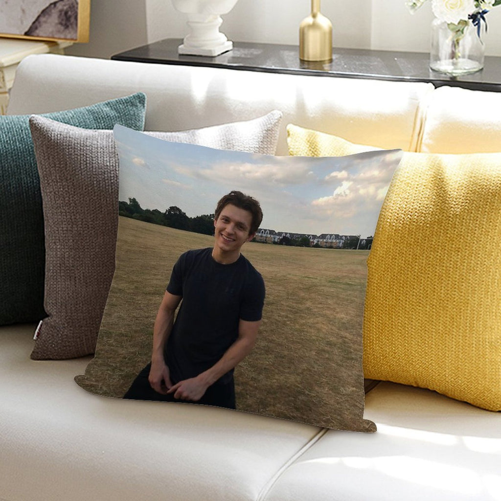 Tom Holland Soft Easy Maintenance Throw Pillow