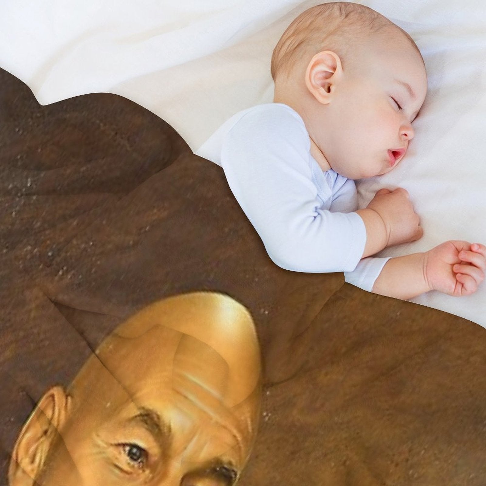 Sir Patrick Stewart OBE - Replaceface Versatility Throw Blanket