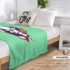 To Fans of The American Baseball Game 2010 Sustainable Throw Blanket