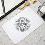 Westworld - These Violent Delights Have Violent Ends (white)  Non-Slip Bath Mat