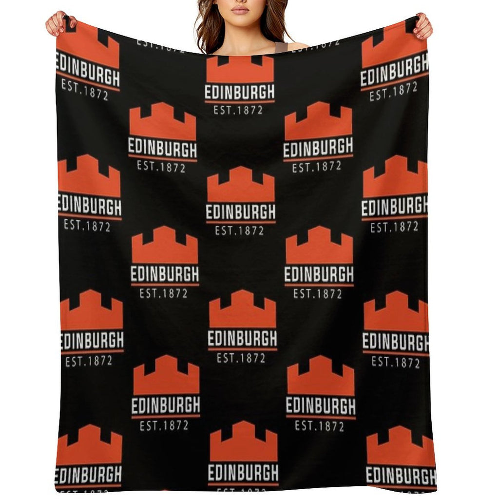 EDINBURGH RUGBY TEAM All-season Throw Blanket