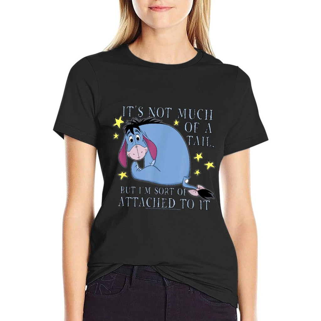Disney Winnie The Pooh Eeyore Not Much Of A Tail V2  Fade-proof Color T-Shirt