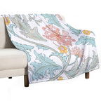 Rococo Botanical Wrinkle-free Throw Blanket