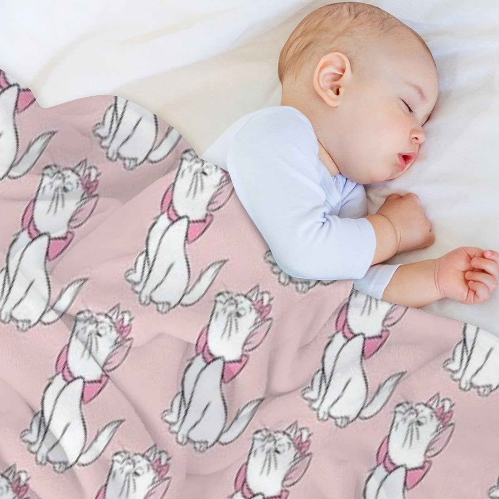 Marie Cute from Aristocats  -1 Anti-pilling Throw Blanket