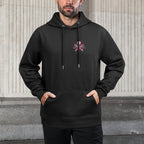 Gen X Est. 1971 Badass Generation Troublemaker Skull Moisture-Wicking Hoodie