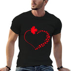 Maple Leaf Heart Canada Pride Vacation Travel Canadian Gift  Affordable Price T-Shirt