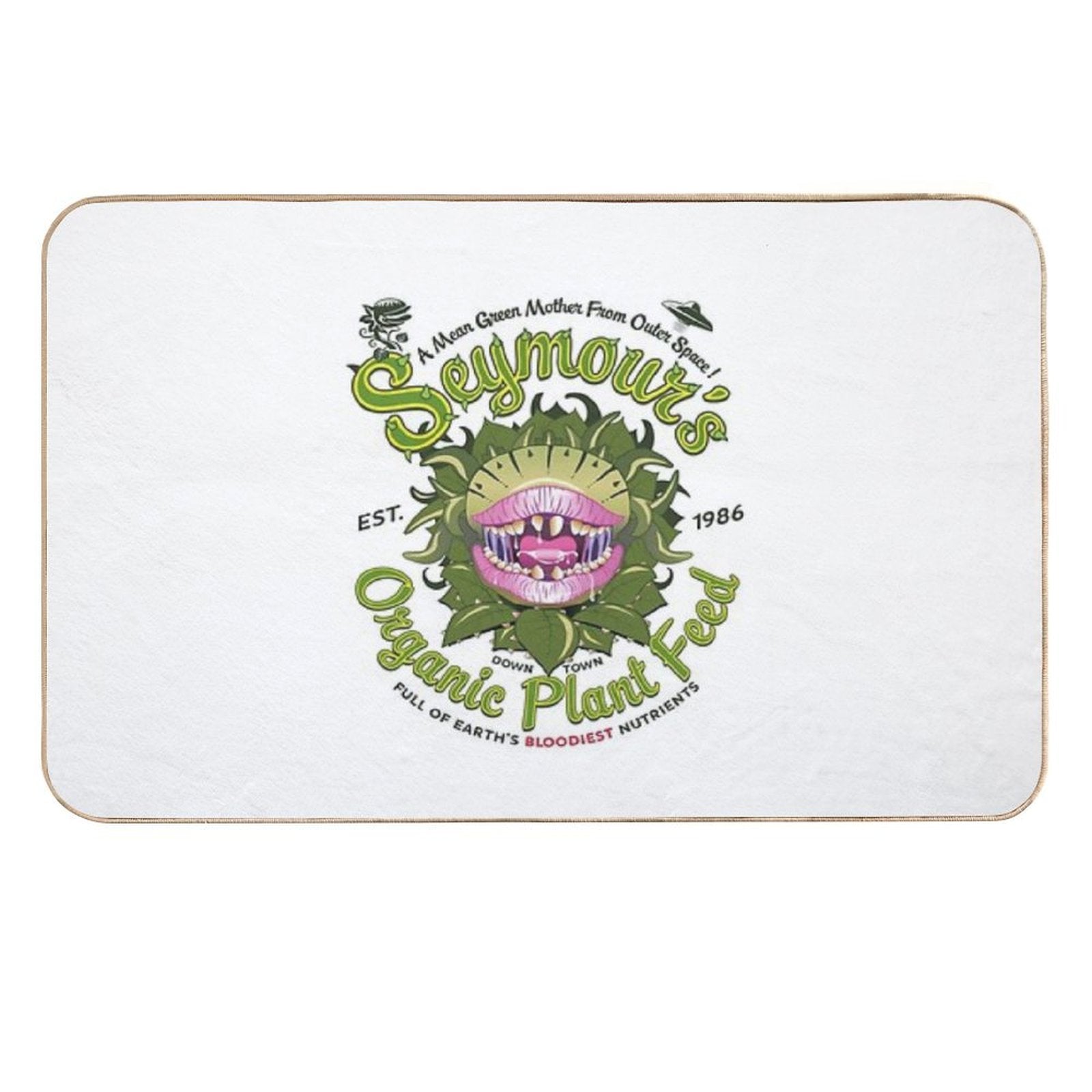 Seymour's Organic Plant Feed  Fade-Resistant Bath Mat