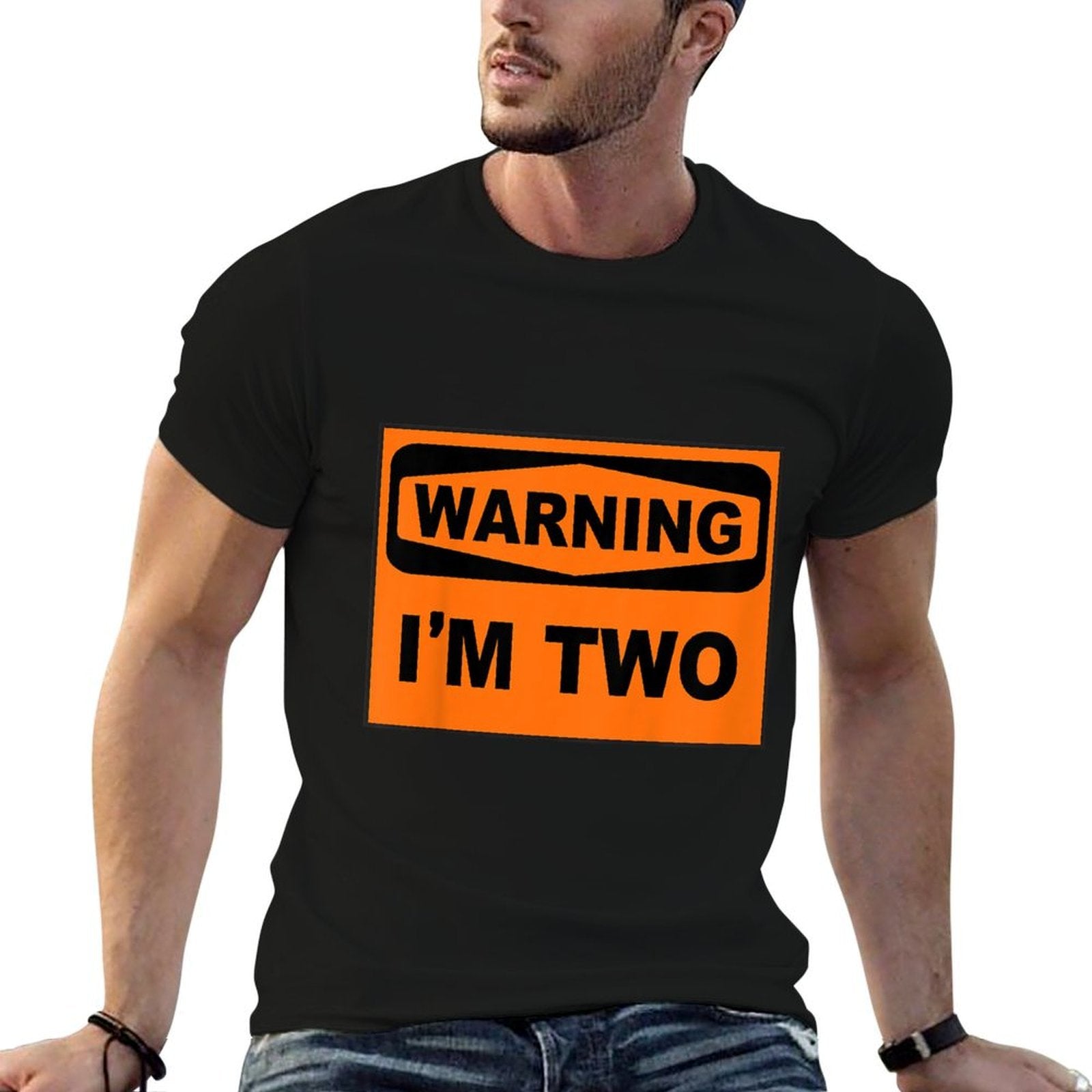 Warning Im Two Humorous Funny 2 Year Olds Comfortable T-Shirt