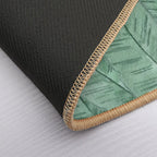 Banana Leaves . Durable Bath Mat