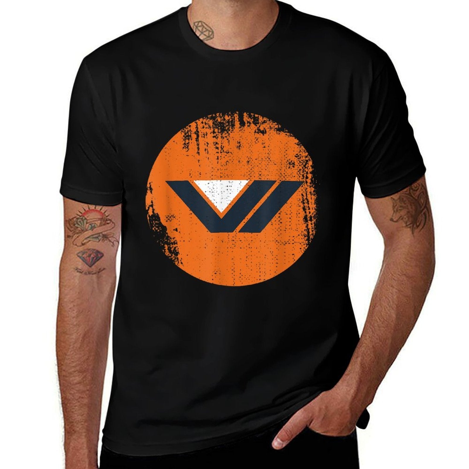 Vanguard Faction (Distressed) - Gamer  Durable T-Shirt