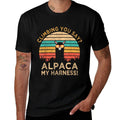 Climbing You Say Alpaca My Harness Funny Rock Climber Gift  Relaxed-fit T-Shirt
