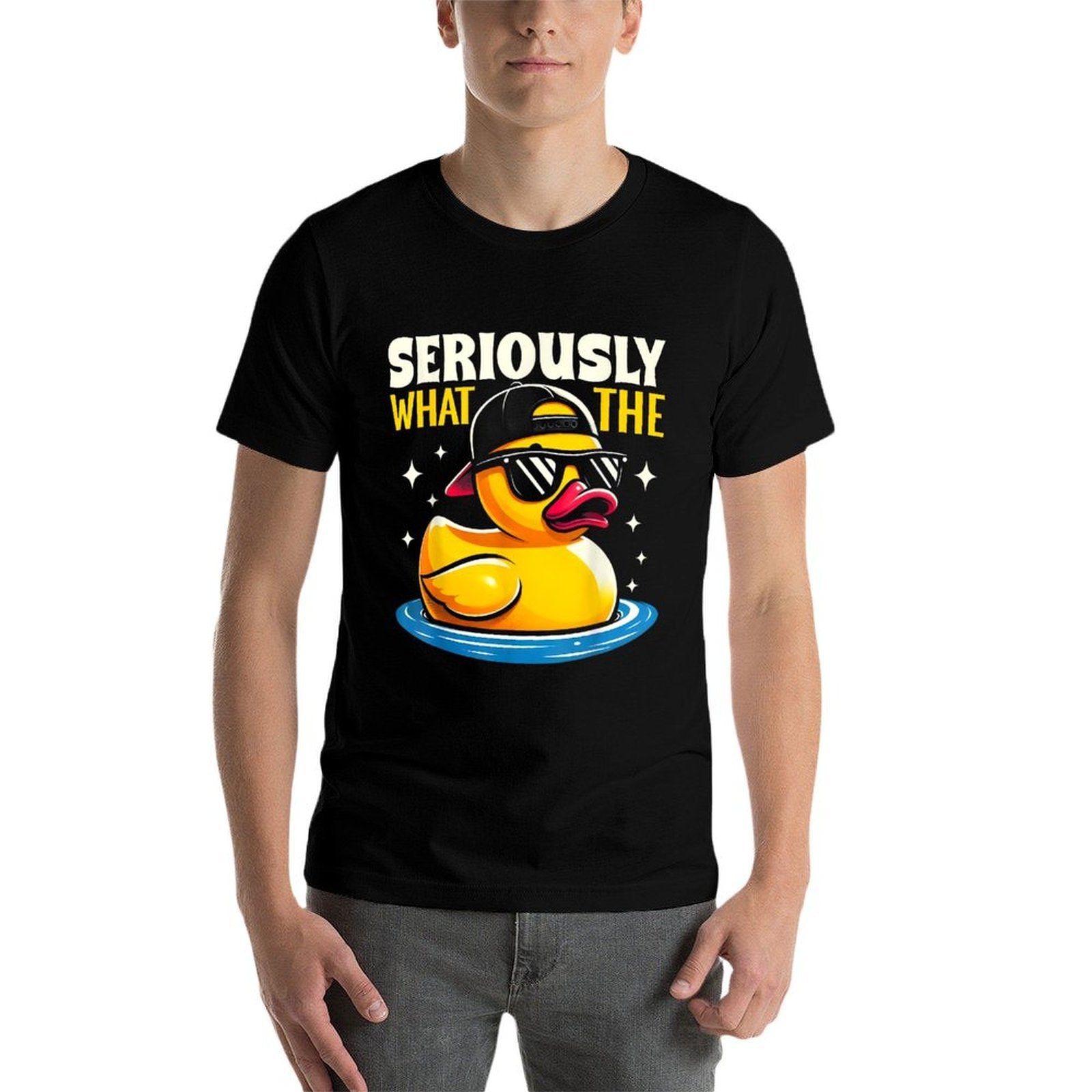 Seriously What The Duck - Funny Duck Lover  Durable T-Shirt
