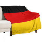 Germany Weltmeisterschaft Fahne Duvet - Deutschland Flag Tagesdecke Shrink-resistant Throw Blanket